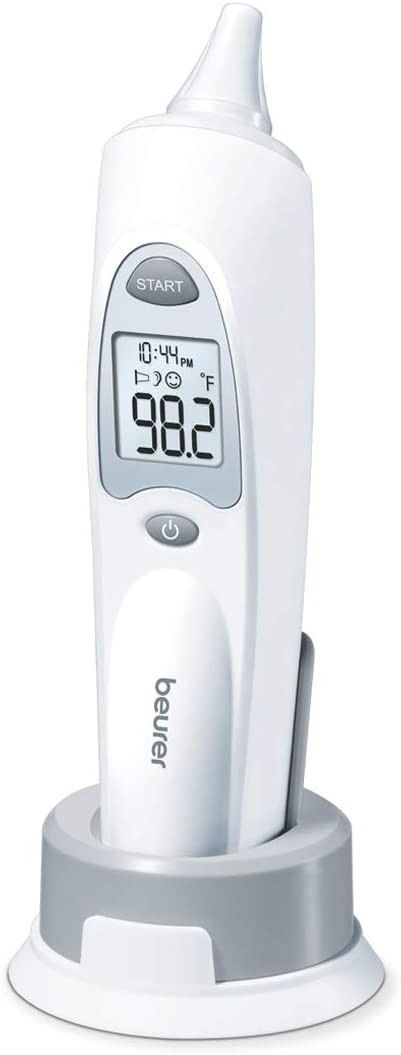 beurer digital ear thermometer - body, room and object thermometer for babies, toddlers and adults, FT58
